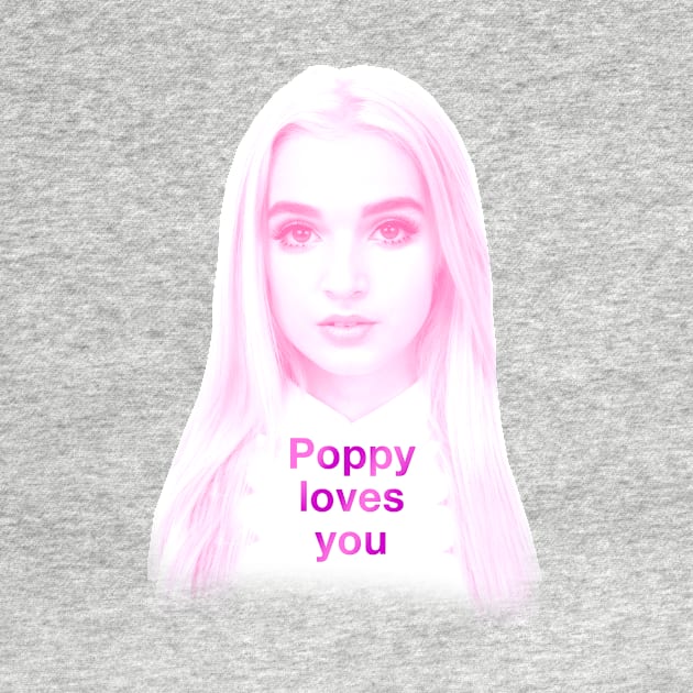 Poppy Loves You by mikevidalart